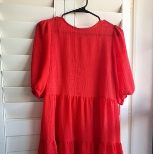 SOLD H&M Cherry Red mini dress, XS